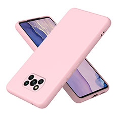 Silikon Hülle Handyhülle Ultra Dünn Flexible Schutzhülle 360 Grad Ganzkörper Tasche H01P für Xiaomi Poco X3 NFC Rosegold