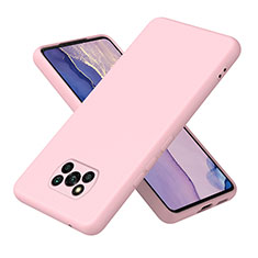 Silikon Hülle Handyhülle Ultra Dünn Flexible Schutzhülle 360 Grad Ganzkörper Tasche H01P für Xiaomi Poco X3 Rosegold