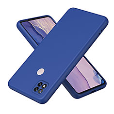 Silikon Hülle Handyhülle Ultra Dünn Flexible Schutzhülle 360 Grad Ganzkörper Tasche H01P für Xiaomi Redmi 10A 4G Blau