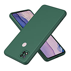 Silikon Hülle Handyhülle Ultra Dünn Flexible Schutzhülle 360 Grad Ganzkörper Tasche H01P für Xiaomi Redmi 10A 4G Grün