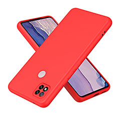 Silikon Hülle Handyhülle Ultra Dünn Flexible Schutzhülle 360 Grad Ganzkörper Tasche H01P für Xiaomi Redmi 10A 4G Rot