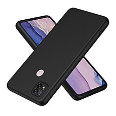 Silikon Hülle Handyhülle Ultra Dünn Flexible Schutzhülle 360 Grad Ganzkörper Tasche H01P für Xiaomi Redmi 10A 4G Schwarz