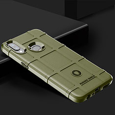Silikon Hülle Handyhülle Ultra Dünn Flexible Schutzhülle 360 Grad Ganzkörper Tasche J02S für Samsung Galaxy A10s Grün