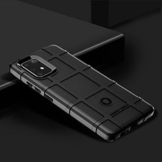 Silikon Hülle Handyhülle Ultra Dünn Flexible Schutzhülle 360 Grad Ganzkörper Tasche J02S für Samsung Galaxy S10 Lite Schwarz