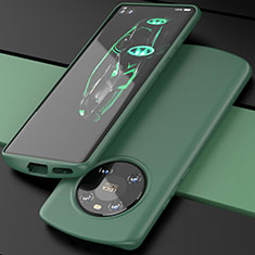 Silikon Hülle Handyhülle Ultra Dünn Flexible Schutzhülle 360 Grad Ganzkörper Tasche S01 für Huawei Mate 40 Pro Nachtgrün