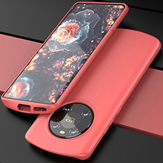 Silikon Hülle Handyhülle Ultra Dünn Flexible Schutzhülle 360 Grad Ganzkörper Tasche S01 für Huawei Mate 40 Pro Rot