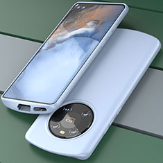 Silikon Hülle Handyhülle Ultra Dünn Flexible Schutzhülle 360 Grad Ganzkörper Tasche S01 für Huawei Mate 40E Pro 4G Lavendel Grau