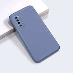 Silikon Hülle Handyhülle Ultra Dünn Flexible Schutzhülle 360 Grad Ganzkörper Tasche S01 für Huawei Nova 7 Pro 5G Grau