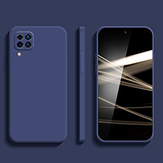 Silikon Hülle Handyhülle Ultra Dünn Flexible Schutzhülle 360 Grad Ganzkörper Tasche S01 für Samsung Galaxy F62 5G Blau