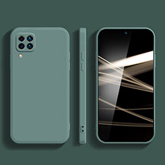 Silikon Hülle Handyhülle Ultra Dünn Flexible Schutzhülle 360 Grad Ganzkörper Tasche S01 für Samsung Galaxy M62 4G Nachtgrün