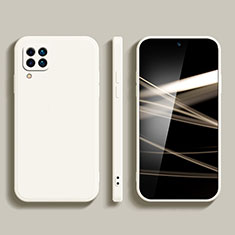 Silikon Hülle Handyhülle Ultra Dünn Flexible Schutzhülle 360 Grad Ganzkörper Tasche S01 für Samsung Galaxy M62 4G Weiß