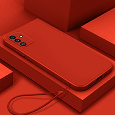 Silikon Hülle Handyhülle Ultra Dünn Flexible Schutzhülle 360 Grad Ganzkörper Tasche S02 für Samsung Galaxy A15 5G Rot