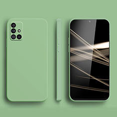 Silikon Hülle Handyhülle Ultra Dünn Flexible Schutzhülle 360 Grad Ganzkörper Tasche S02 für Samsung Galaxy A51 4G Grün