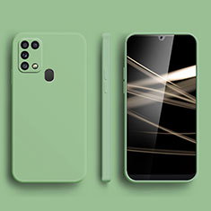 Silikon Hülle Handyhülle Ultra Dünn Flexible Schutzhülle 360 Grad Ganzkörper Tasche S02 für Samsung Galaxy M21s Grün