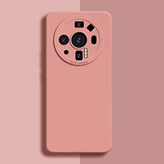 Silikon Hülle Handyhülle Ultra Dünn Flexible Schutzhülle 360 Grad Ganzkörper Tasche S02 für Xiaomi Mi 12 Ultra 5G Rosa