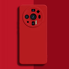 Silikon Hülle Handyhülle Ultra Dünn Flexible Schutzhülle 360 Grad Ganzkörper Tasche S02 für Xiaomi Mi 12 Ultra 5G Rot