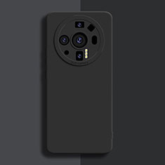 Silikon Hülle Handyhülle Ultra Dünn Flexible Schutzhülle 360 Grad Ganzkörper Tasche S02 für Xiaomi Mi 12S Ultra 5G Schwarz