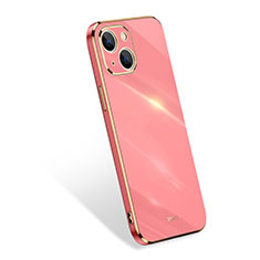Silikon Hülle Handyhülle Ultra Dünn Flexible Schutzhülle 360 Grad Ganzkörper Tasche S03 für Apple iPhone 13 Rosa