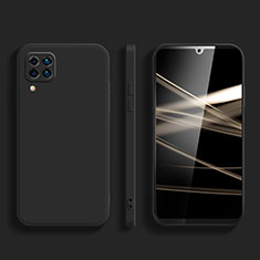 Silikon Hülle Handyhülle Ultra Dünn Flexible Schutzhülle 360 Grad Ganzkörper Tasche S03 für Samsung Galaxy A42 5G Schwarz