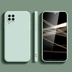 Silikon Hülle Handyhülle Ultra Dünn Flexible Schutzhülle 360 Grad Ganzkörper Tasche S03 für Samsung Galaxy M42 5G Minzgrün