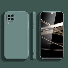 Silikon Hülle Handyhülle Ultra Dünn Flexible Schutzhülle 360 Grad Ganzkörper Tasche S03 für Samsung Galaxy M42 5G Nachtgrün