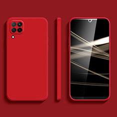 Silikon Hülle Handyhülle Ultra Dünn Flexible Schutzhülle 360 Grad Ganzkörper Tasche S03 für Samsung Galaxy M42 5G Rot