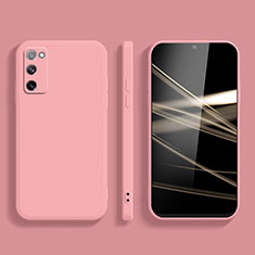 Silikon Hülle Handyhülle Ultra Dünn Flexible Schutzhülle 360 Grad Ganzkörper Tasche S03 für Samsung Galaxy S20 FE 5G Rosa