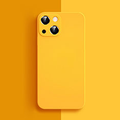 Silikon Hülle Handyhülle Ultra Dünn Flexible Schutzhülle 360 Grad Ganzkörper Tasche S04 für Apple iPhone 13 Gelb