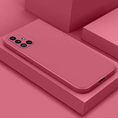Silikon Hülle Handyhülle Ultra Dünn Flexible Schutzhülle 360 Grad Ganzkörper Tasche S04 für Samsung Galaxy A51 5G Pink