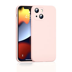 Silikon Hülle Handyhülle Ultra Dünn Flexible Schutzhülle 360 Grad Ganzkörper Tasche S05 für Apple iPhone 13 Rosegold