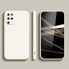 Silikon Hülle Handyhülle Ultra Dünn Flexible Schutzhülle 360 Grad Ganzkörper Tasche S05 für Samsung Galaxy S20 Plus 5G Weiß