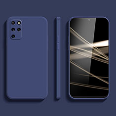 Silikon Hülle Handyhülle Ultra Dünn Flexible Schutzhülle 360 Grad Ganzkörper Tasche S05 für Samsung Galaxy S20 Plus Blau
