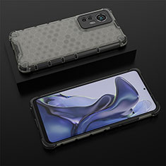 Silikon Hülle Handyhülle Ultra Dünn Flexible Schutzhülle 360 Grad Ganzkörper Tasche S06 für Xiaomi Mi 12X 5G Grau