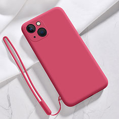 Silikon Hülle Handyhülle Ultra Dünn Flexible Schutzhülle 360 Grad Ganzkörper Tasche S08 für Apple iPhone 13 Mini Pink