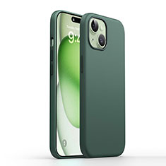 Silikon Hülle Handyhülle Ultra Dünn Flexible Schutzhülle 360 Grad Ganzkörper Tasche YK1 für Apple iPhone 13 Grün