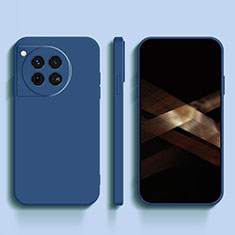 Silikon Hülle Handyhülle Ultra Dünn Flexible Schutzhülle 360 Grad Ganzkörper Tasche YK1 für OnePlus 12 5G Blau