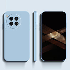 Silikon Hülle Handyhülle Ultra Dünn Flexible Schutzhülle 360 Grad Ganzkörper Tasche YK1 für OnePlus 12 5G Hellblau