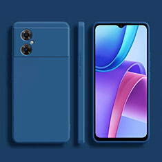 Silikon Hülle Handyhülle Ultra Dünn Flexible Schutzhülle 360 Grad Ganzkörper Tasche YK1 für Xiaomi Redmi Note 11R 5G Blau