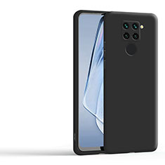 Silikon Hülle Handyhülle Ultra Dünn Flexible Schutzhülle 360 Grad Ganzkörper Tasche YK1 für Xiaomi Redmi Note 9 Schwarz