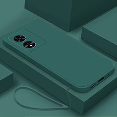 Silikon Hülle Handyhülle Ultra Dünn Flexible Schutzhülle 360 Grad Ganzkörper Tasche YK2 für Oppo A18 Nachtgrün