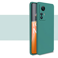Silikon Hülle Handyhülle Ultra Dünn Flexible Schutzhülle 360 Grad Ganzkörper Tasche YK2 für Xiaomi Mi 12T Pro 5G Grün