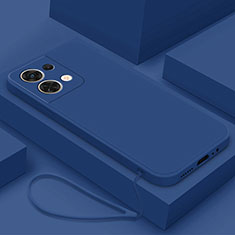 Silikon Hülle Handyhülle Ultra Dünn Flexible Schutzhülle 360 Grad Ganzkörper Tasche YK2 für Xiaomi Redmi Note 13 5G Blau