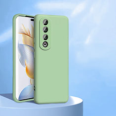 Silikon Hülle Handyhülle Ultra Dünn Flexible Schutzhülle 360 Grad Ganzkörper Tasche YK3 für Huawei Honor 90 Pro 5G Grün