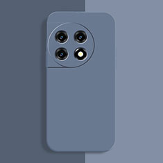 Silikon Hülle Handyhülle Ultra Dünn Flexible Schutzhülle 360 Grad Ganzkörper Tasche YK3 für OnePlus 11 5G Lavendel Grau