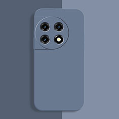 Silikon Hülle Handyhülle Ultra Dünn Flexible Schutzhülle 360 Grad Ganzkörper Tasche YK3 für OnePlus 11R 5G Lavendel Grau