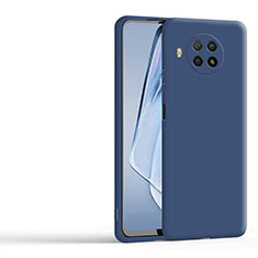 Silikon Hülle Handyhülle Ultra Dünn Flexible Schutzhülle 360 Grad Ganzkörper Tasche YK3 für Xiaomi Mi 10i 5G Blau