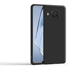 Silikon Hülle Handyhülle Ultra Dünn Flexible Schutzhülle 360 Grad Ganzkörper Tasche YK3 für Xiaomi Mi 10T Lite 5G Schwarz