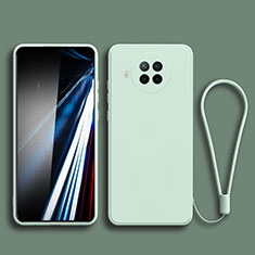 Silikon Hülle Handyhülle Ultra Dünn Flexible Schutzhülle 360 Grad Ganzkörper Tasche YK4 für Xiaomi Mi 10i 5G Minzgrün