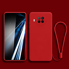 Silikon Hülle Handyhülle Ultra Dünn Flexible Schutzhülle 360 Grad Ganzkörper Tasche YK4 für Xiaomi Mi 10T Lite 5G Rot