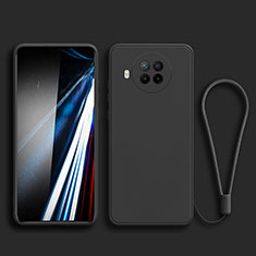 Silikon Hülle Handyhülle Ultra Dünn Flexible Schutzhülle 360 Grad Ganzkörper Tasche YK4 für Xiaomi Mi 10T Lite 5G Schwarz